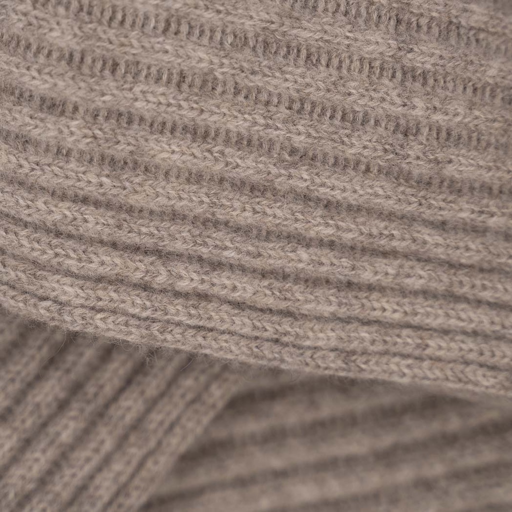 Scarf made from 100% yak wool, grey | steppenstrolch
